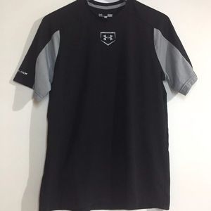 Under Armour Shirt Fitted Sz Small Mens Heat Gear